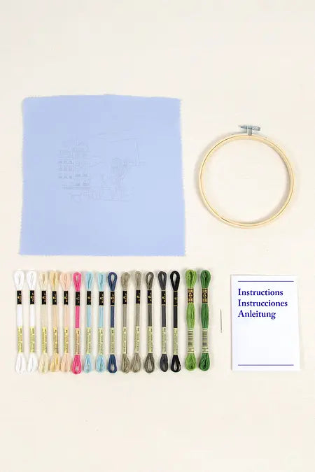 DMC Embroidery Kit - Paris