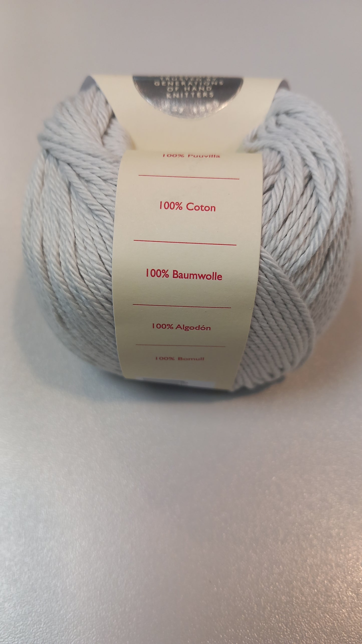 Sirdar yarn, cotton blend - close up detail