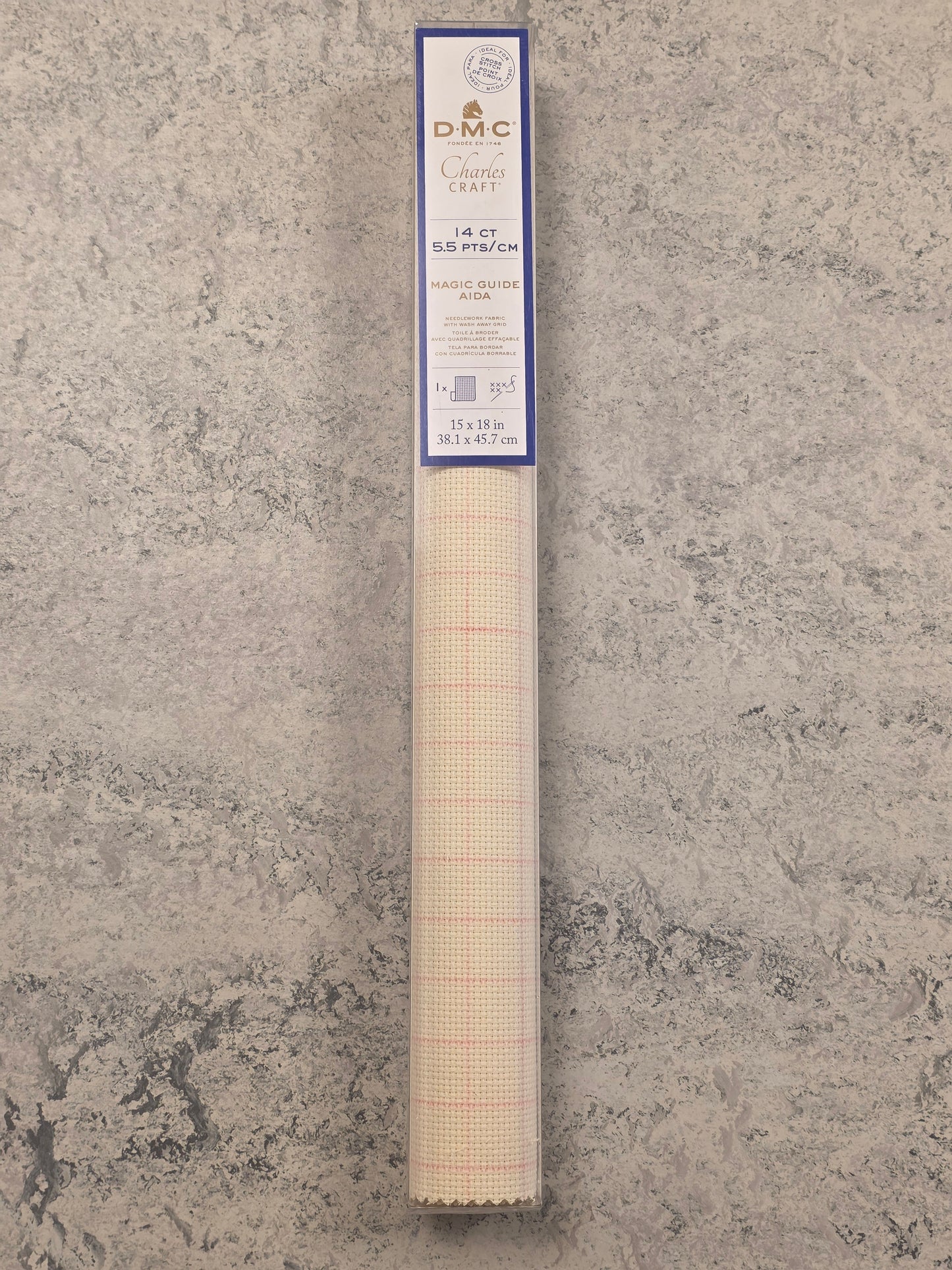 D.M.C Magic Guide Aida 14ct. - Ecru