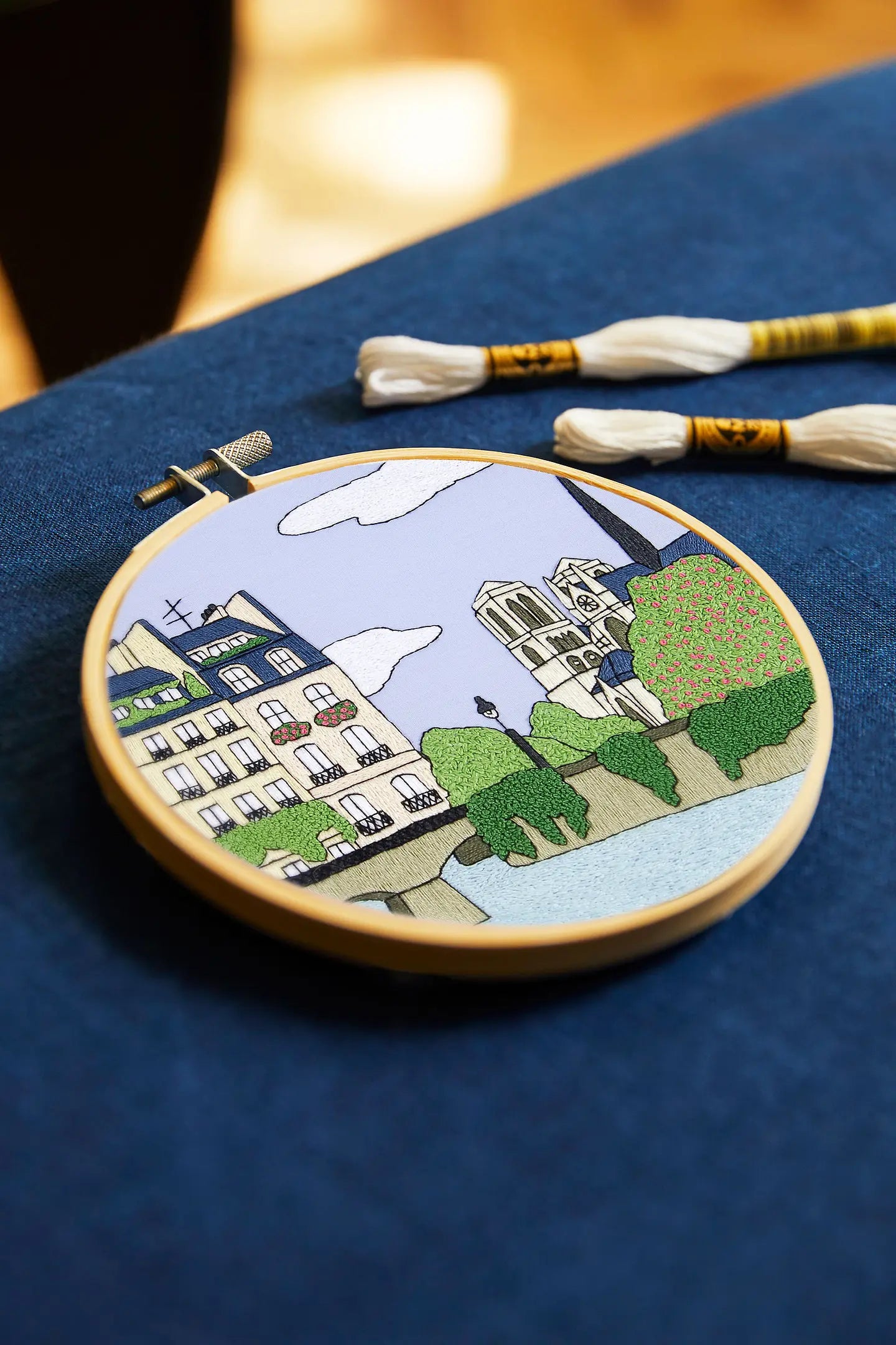 DMC Embroidery Kit - Paris