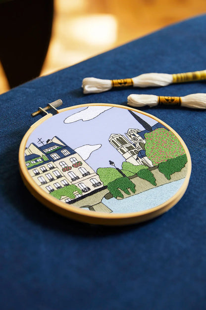 DMC Embroidery Kit - Paris
