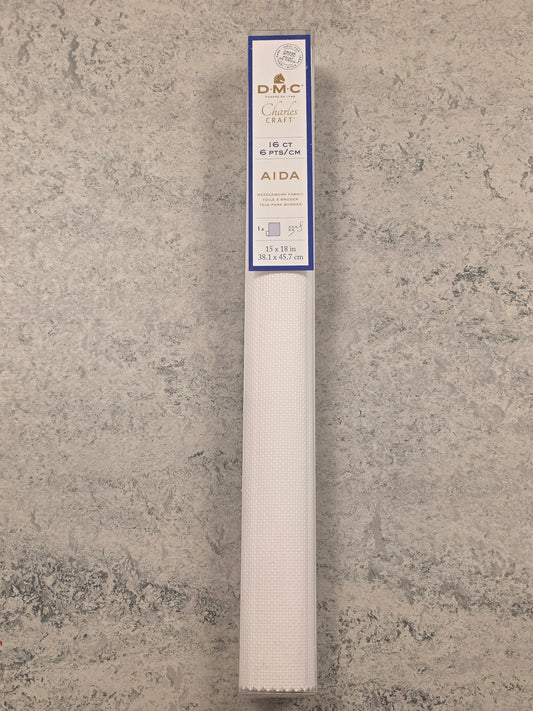 D.M.C Aida 16ct. - Blanc
