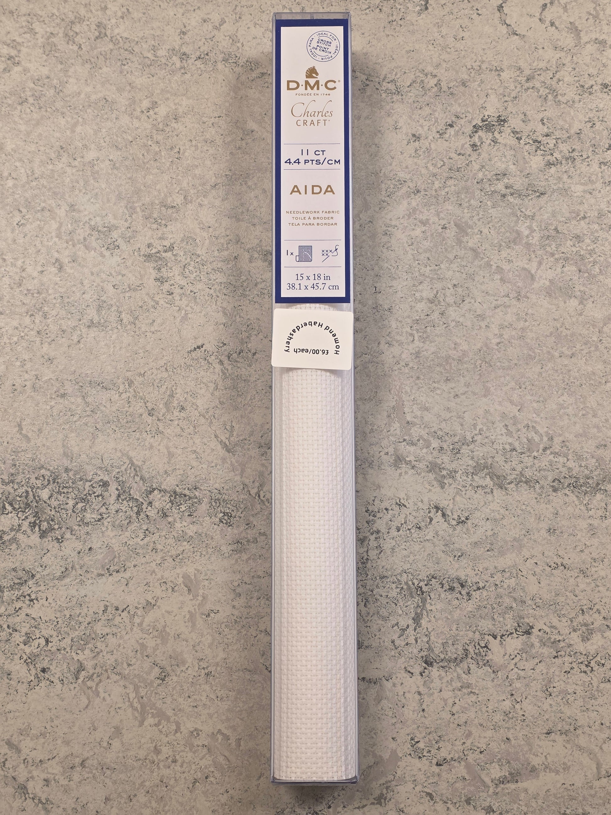 D.M.C Aida 11ct. - Blanc