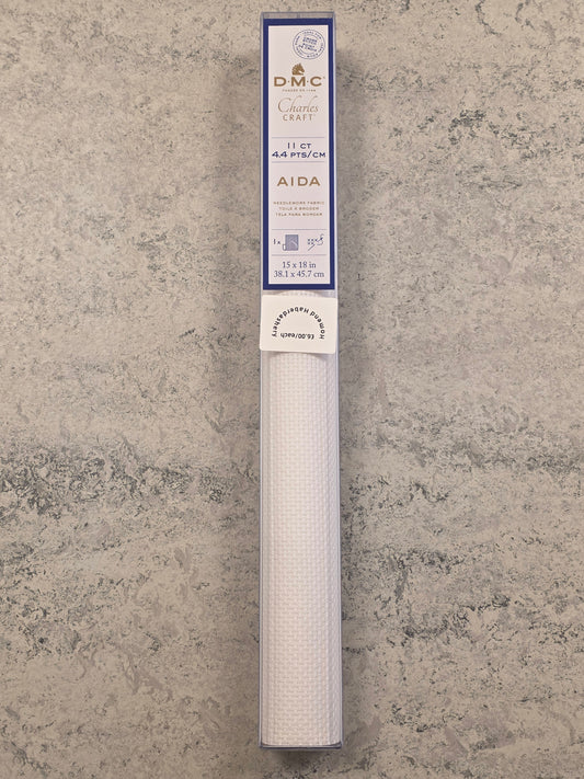 D.M.C Aida 11ct. - Blanc