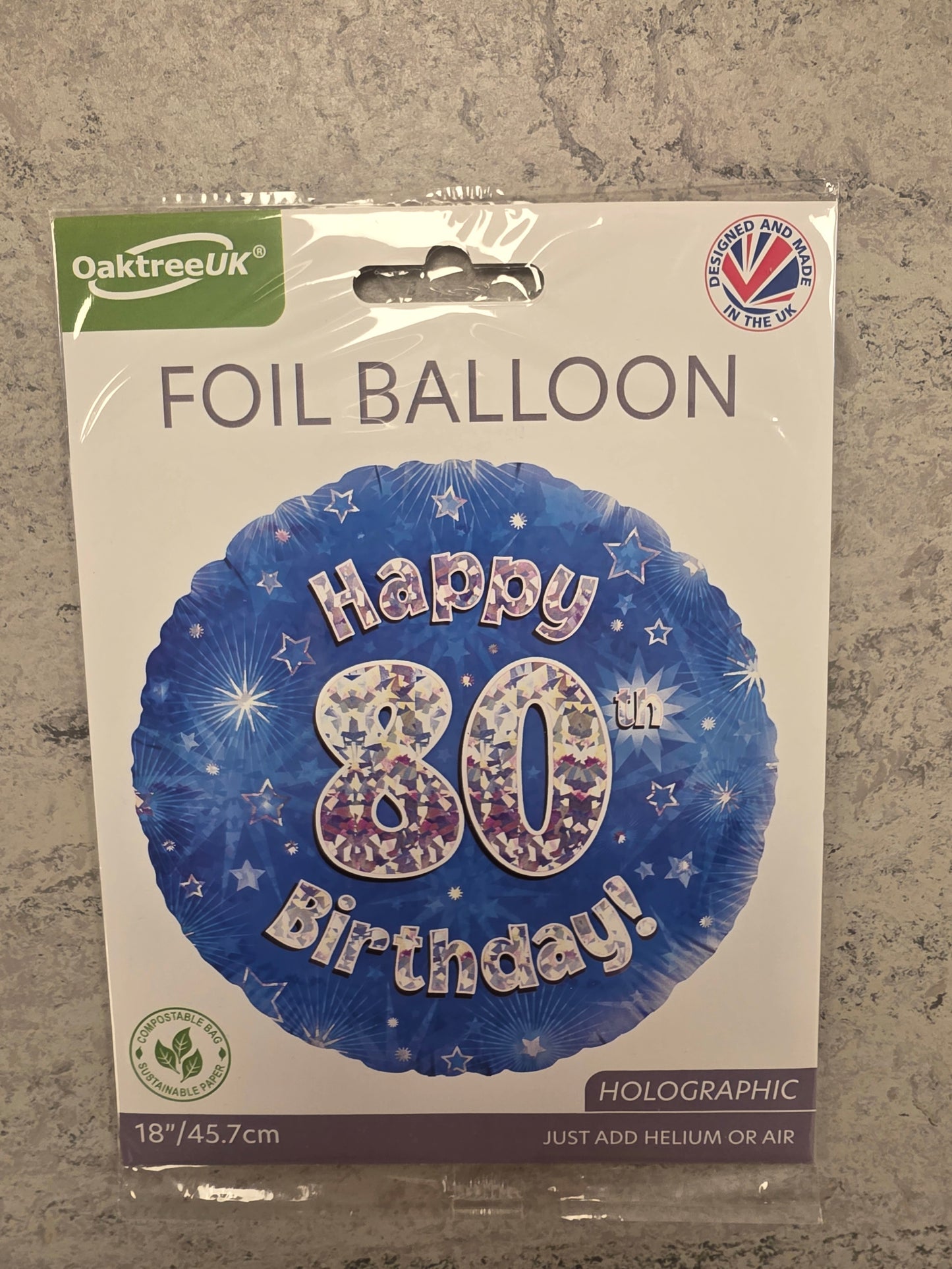 Oaktree UK "80" Balloon