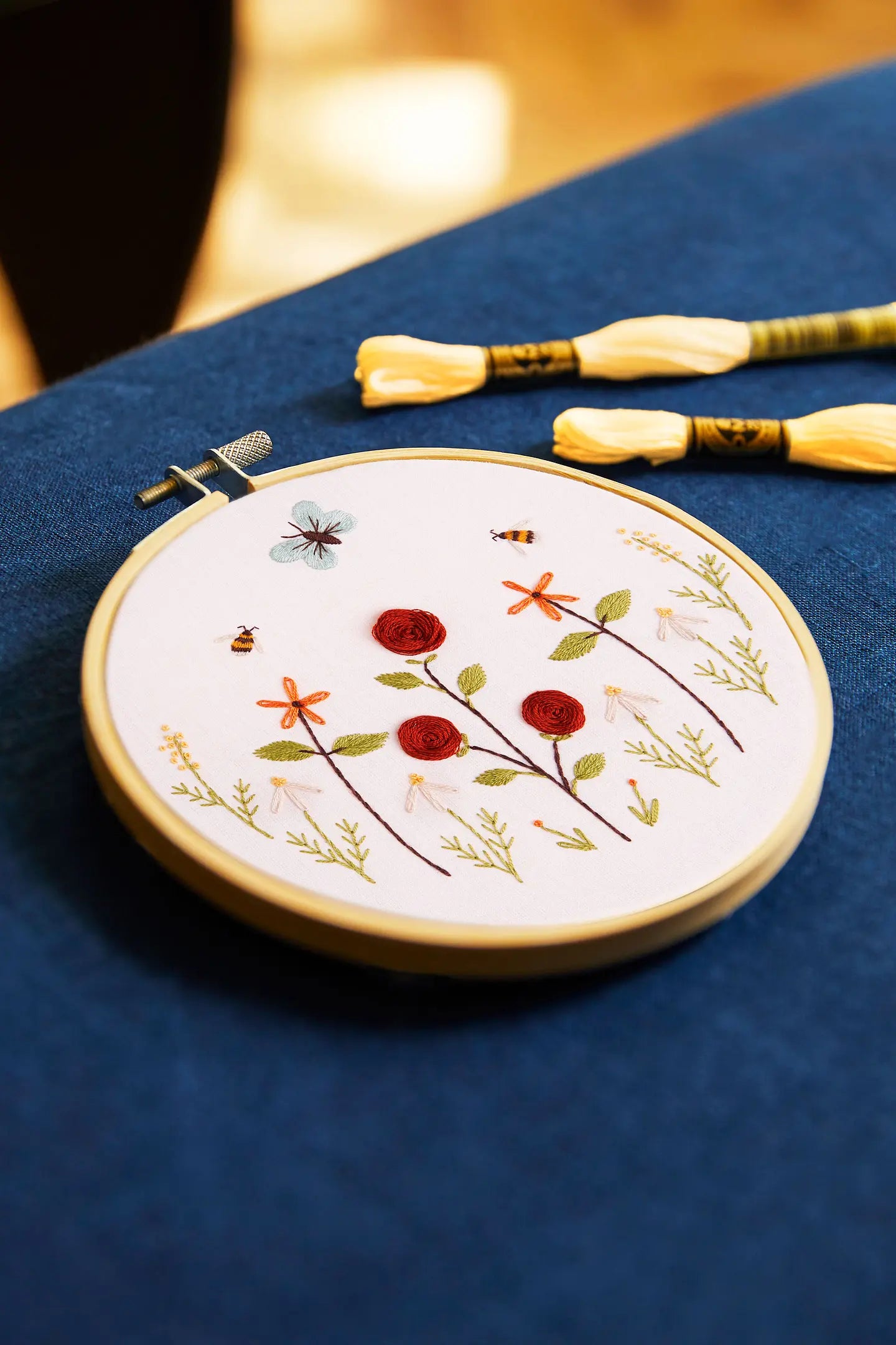 DMC Butterfly Garden by Aurora Menendez Intermediate Embroidery Kit