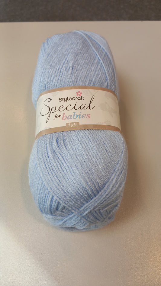 Stylecraft yarn in blue