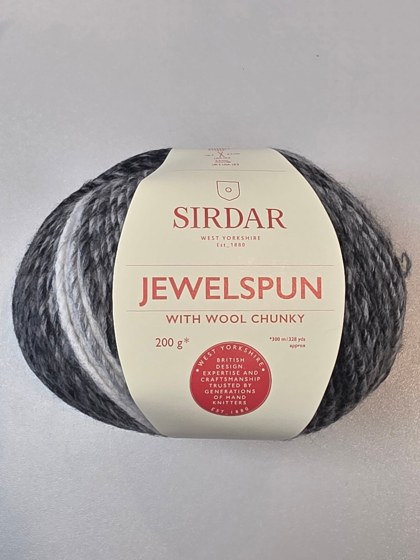 Sirdar yarn, wool blend - close up detail