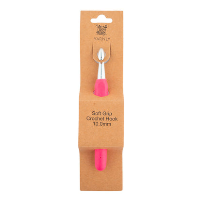 Soft Grip Ergonomic Crochet Hook 10.00mm YN-CH-10.0 Yarnly