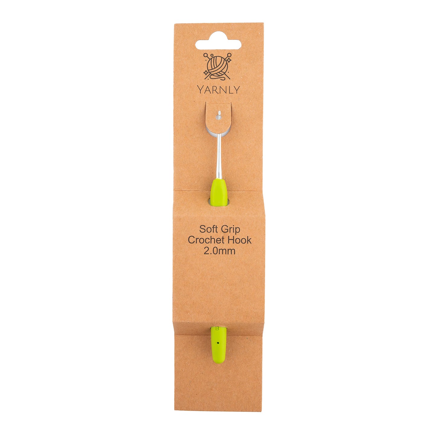Soft Grip Ergonomic Crochet Hook 2.00mm YN-CH-2.0 Yarnly