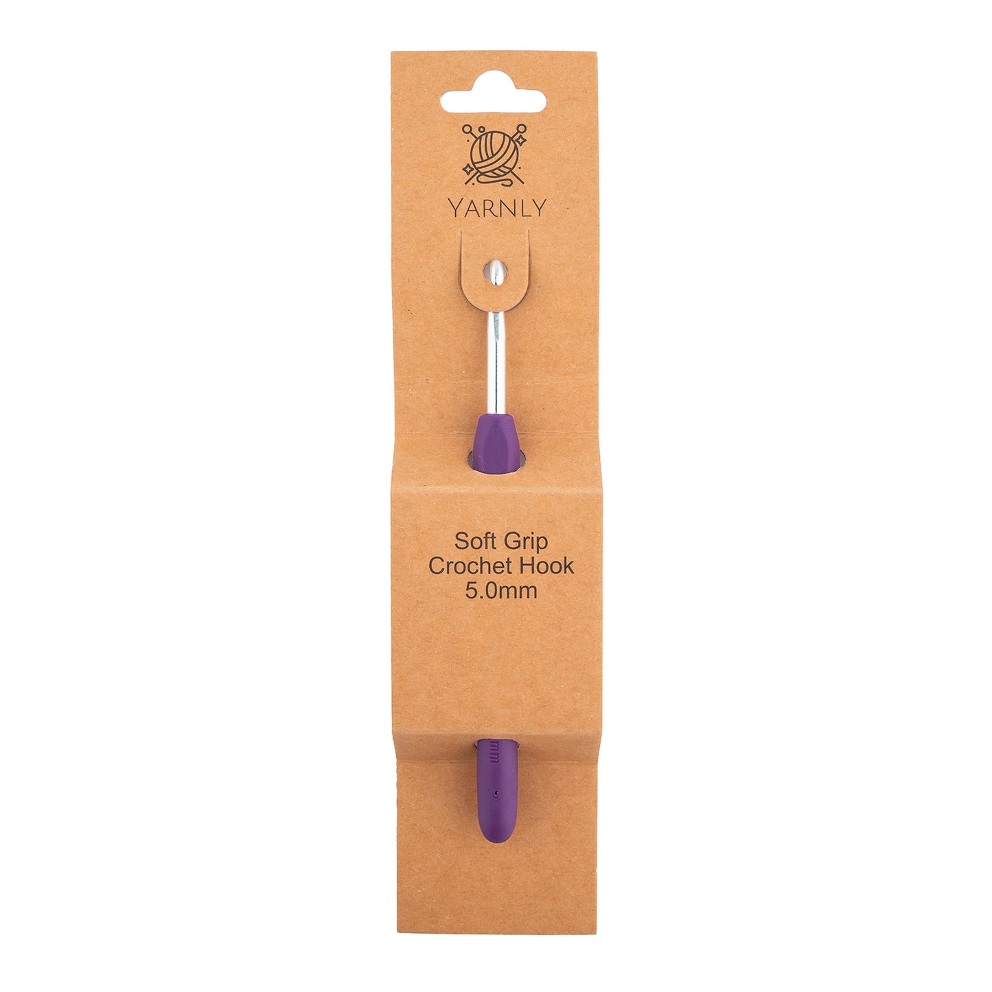Soft Grip Ergonomic Crochet Hook 5.00mm YN-CH-5.0 Yarnly
