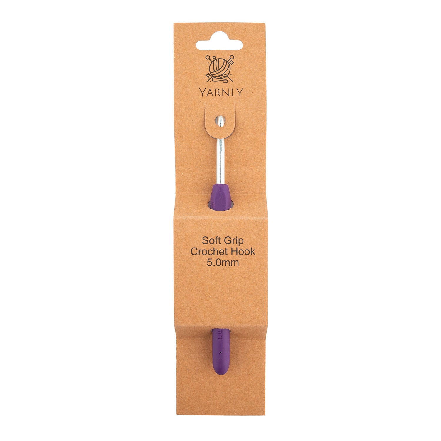Soft Grip Ergonomic Crochet Hook 5.00mm YN-CH-5.0 Yarnly
