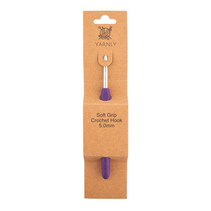 Soft Grip Ergonomic Crochet Hook 5.00mm YN-CH-5.0 Yarnly
