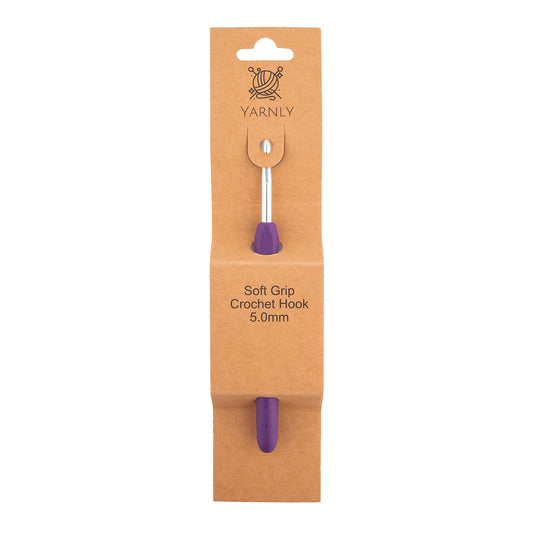 Soft Grip Ergonomic Crochet Hook 5.00mm YN-CH-5.0 Yarnly