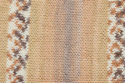 Knitting yarn - label view