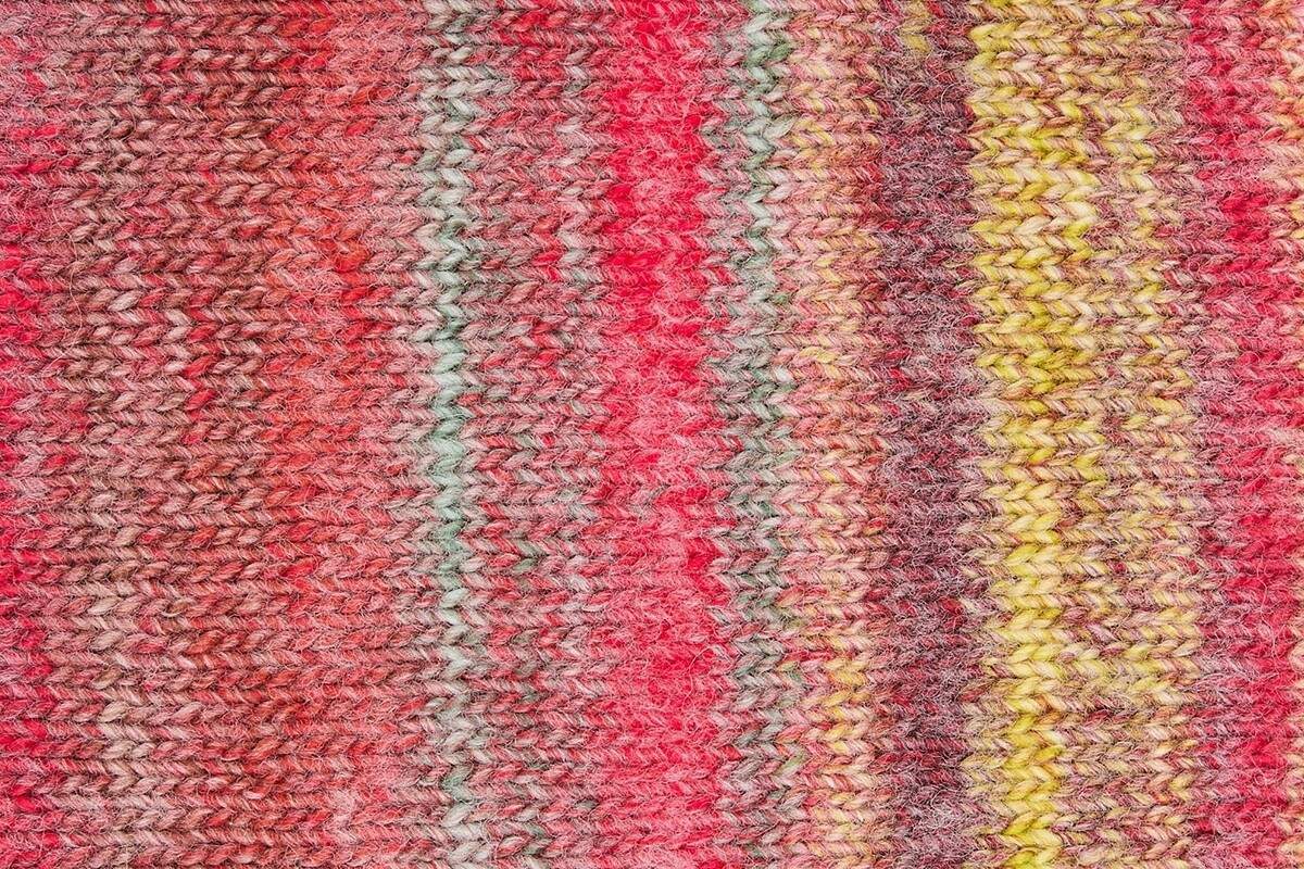 Sirdar yarn, wool blend - label view