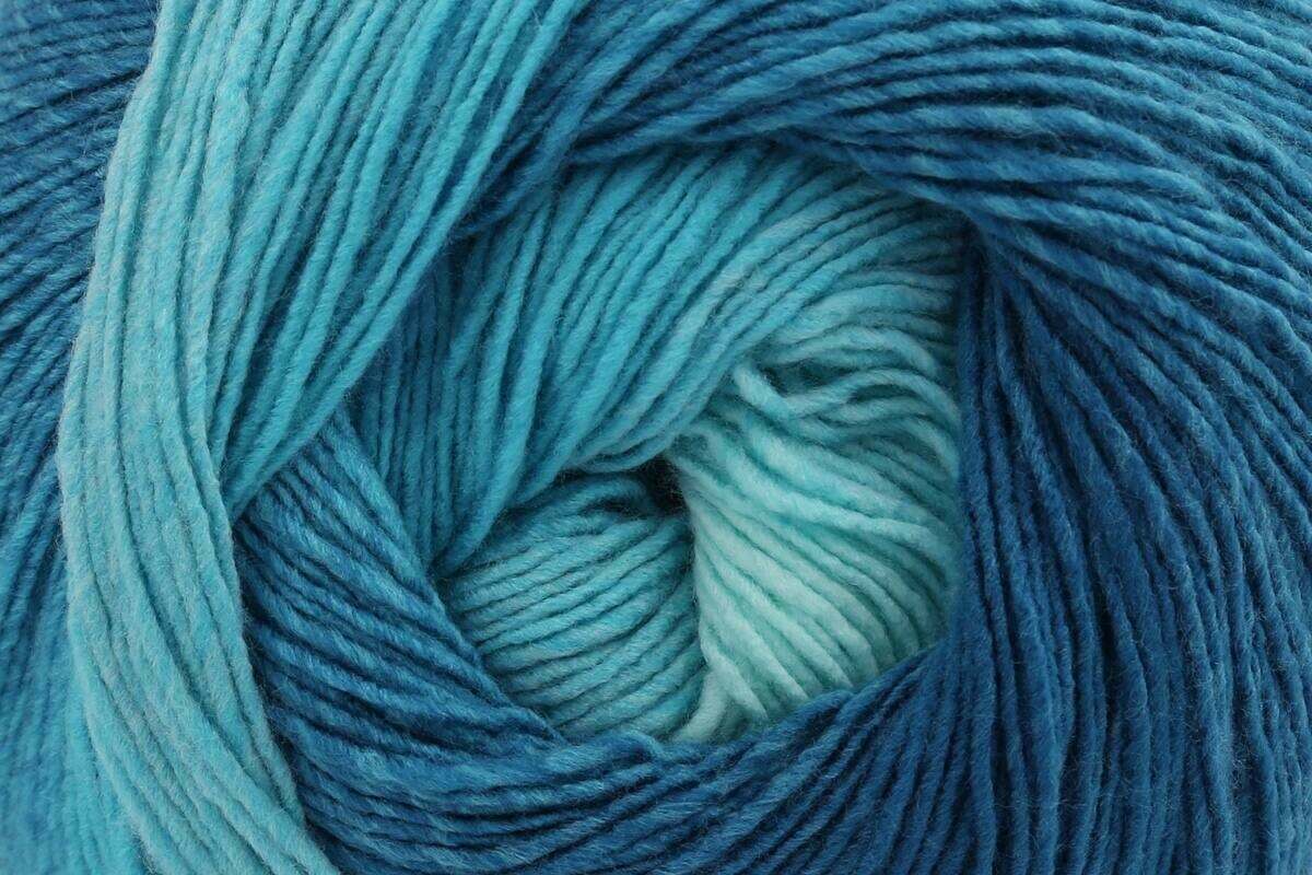 Sirdar yarn in blue