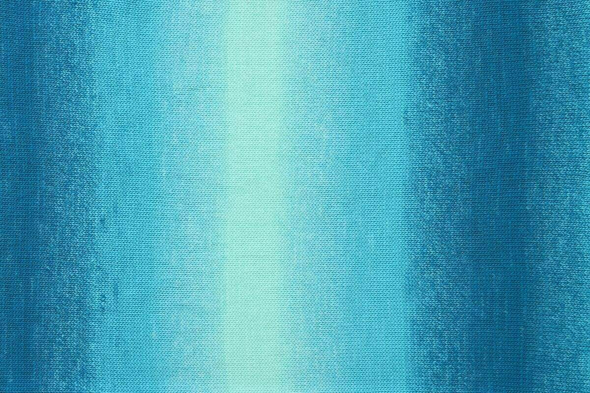 Sirdar yarn in blue - label view