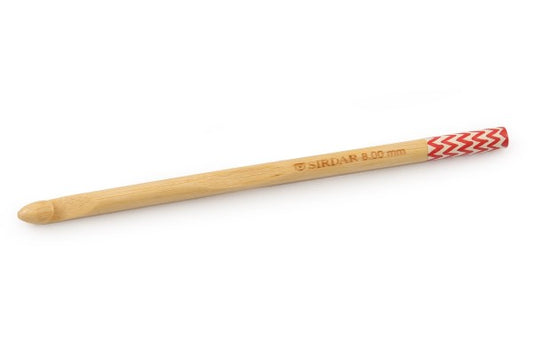 Sirdar Hand Painted Bamboo Crochet Hook 8.00mm