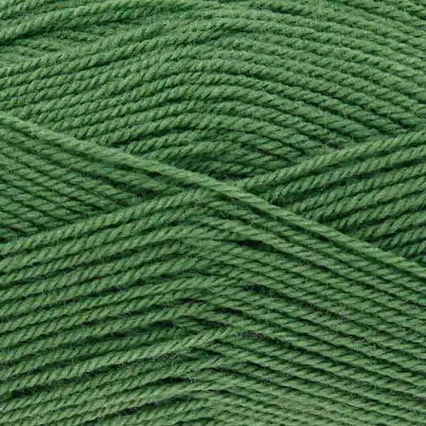 Knitting yarn in forest