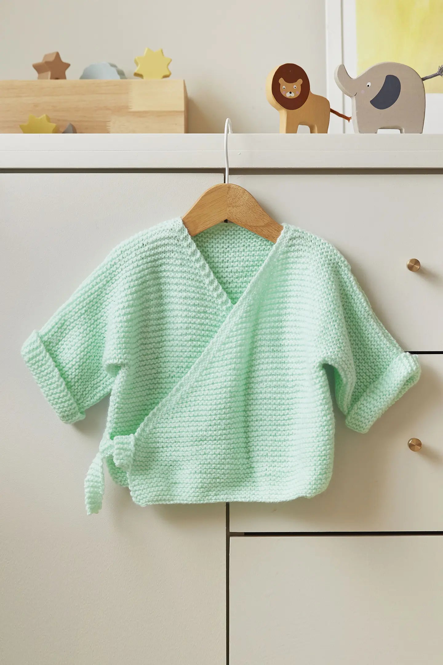 DMC Wrapped In Love Cardi Knitting Kit