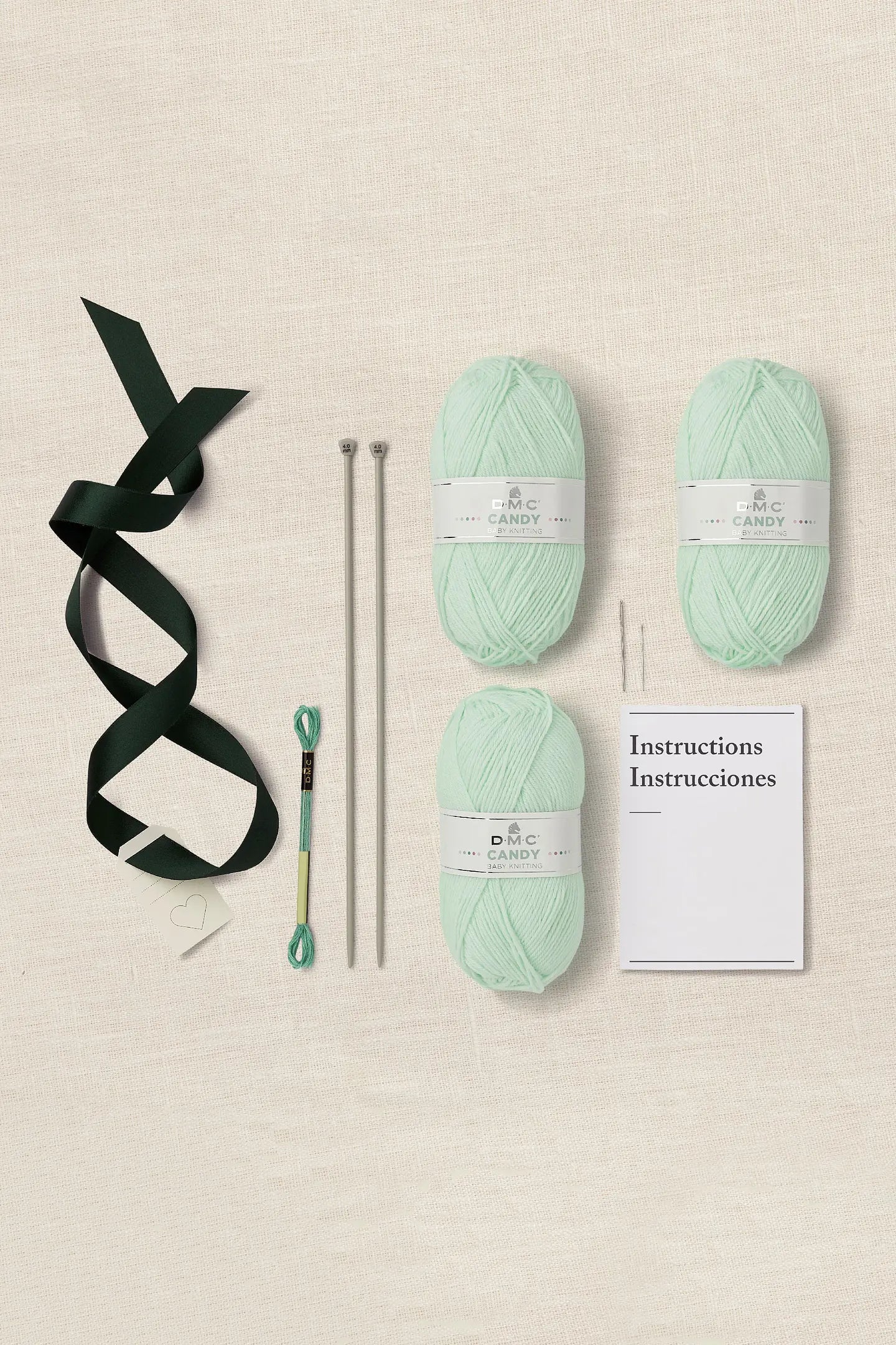 DMC Wrapped In Love Cardi Knitting Kit