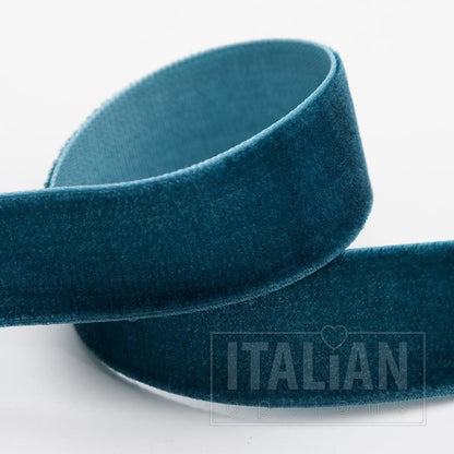 Vintage teal ribbon