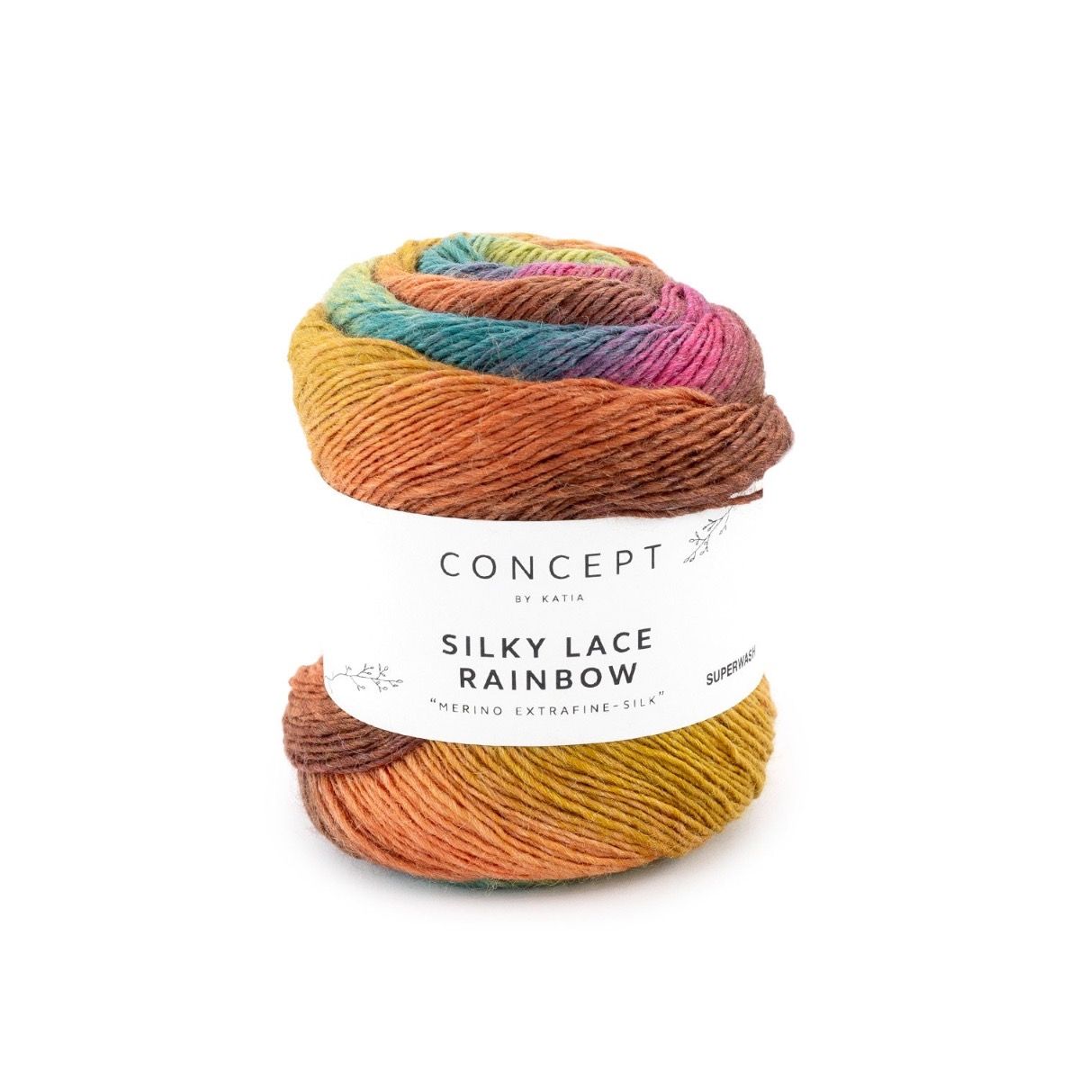 Katia Silky Lace Rainbow - 301