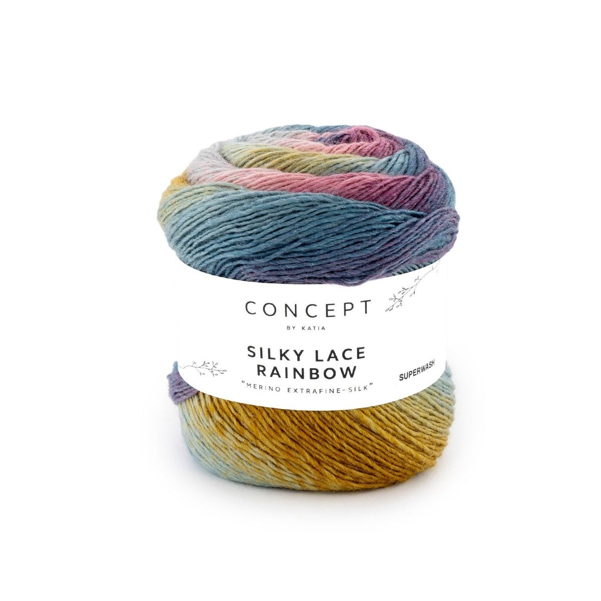 Katia Silky Lace Rainbow - 303