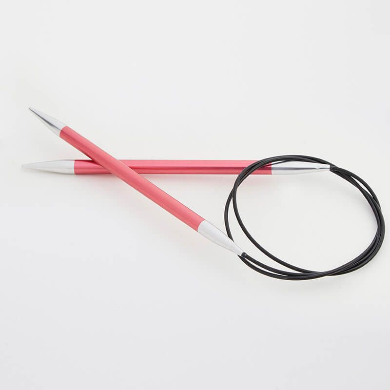 KnitPro Zing Fixed Circular Needle 6.50mm 120cm